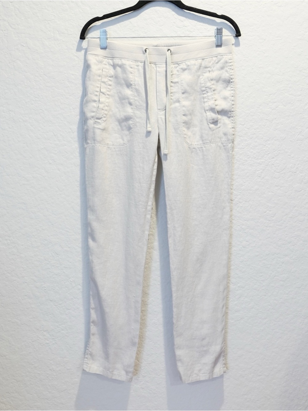 Standard James Perse 100% Linen Pants Women’s Size S/1 Light Beige Quiet Luxury